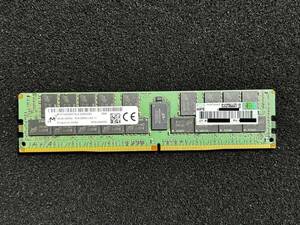 HPE Micron MTA72ASS8G72LZ-2G6D2QG 64GB ×1枚 DDR4 PC4-2666V ECC 4DRx4 NEC ((動作品・2枚限定！))