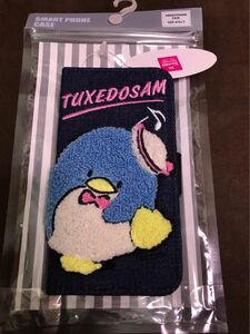 新品 sanrio tuxedosam タキシードサム サガラ刺繍 スマホ ケース 6/6ｓ/7 サンリオ 80s レトロ 昭和 iPhone