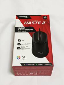 【新品・未開封】HyperX Pulsefire Haste2 ゲーミングマウス 6N0A7AA 有線 ブラック