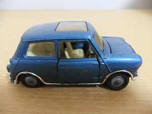 ＣＯＲＧＩ　ＴＯＹＳ　コーギートイス　ＢＭＣ　ＭＩＮＩ　ＣＯＯＰＥＲ　Ｓ　青メタ　長さ約７３ｍｍ