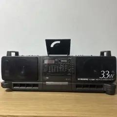 SHARP シャープ CDラジカセ QT-73CD-GY レトロ ジャンク品
