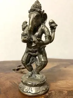 仏教美術 ガネーシャ 白銅製 仏像