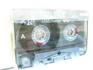 使用済み　中古　カセットテープ　コニカ　XR1　Type1　ノーマル　60分　1本　爪あり　No728　スリムケース　