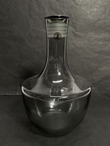 ● コレクター必見 ガラス製 フラワーベース 花瓶 花入 高さ約25cm インテリア 飾り オブジェ 雑貨 コレクション ma321