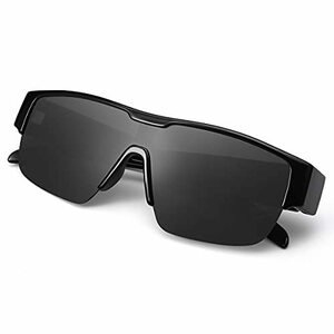 TINHAO オーバーグラス 偏光 めがねの上からオーバーサングラス 軽量TR90 スポーツサングラス 偏光レンズ UVカット 反射光・強光・眩