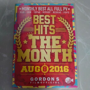 DVD BEST HITS THE MONTH AUG 8 2016 中古品1168