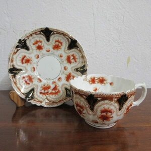 希少 イギリス アンティーク ロイヤルアルバート 創業1896年-1904年 カップ ソーサー 英国製 tableware 1096sb