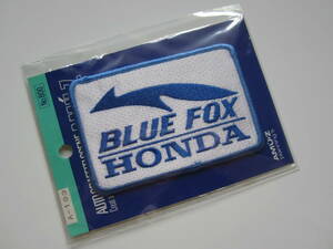 BLUE FOX HONDA ブルー フォックス レーシング モトクロス バイク オートバイ ロゴ ワッペン/自動車 整備士 ビンテージ BMX 12