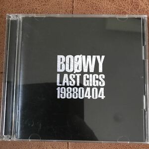 BOOWY LAST GIGS 19880404 CD 2枚組