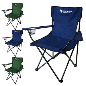 ★キャンプチェアー 4個セット アウトドアチェア 折りたたみチェア 折りたたみ椅子 Prairie House グリーン2個ネイビー2個