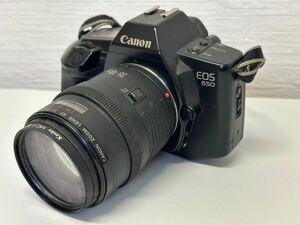 Canon キャノン EOS650 CANON ZOOM LENS EF 35-105mm フィルムカメラ レンズ ブラック 動作未確認 ジャンク