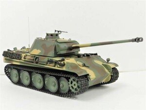 【赤外線バトルシステム付 対戦可能 塗装済み完成品戦車ラジコン】 Heng Long Ver.7.0 2.4GHz 1/16 戦車ラジコン パンサーG 3879-1