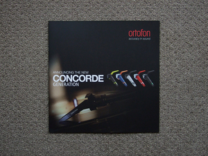 【カタログのみ】ortofon CONCORDE 2018.11 検 カートリッジ CLUB DJ SCRATCH MIX OM Obert Pro S CENTURY SH-4