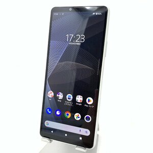 【中古】SONY Xperia 10 Ⅲ/128GB/ホワイト/良好(80%以上)/5456