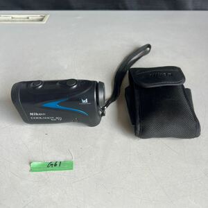 X G61 レタパ520円発送　現状品　Nikon COOLSHOT 40i ゴルフ用レーザー距離計 6×21 7.5° ブラック　中古