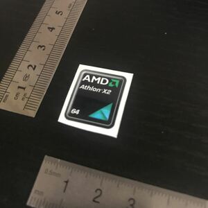 AMD Athlon x2 64 パソコンエンブレムシール@2019