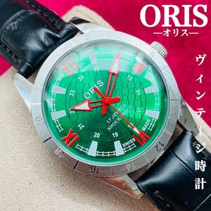 ORIS/オリス★【整備済み】超美品・稼働品/ヴィンテージ/スイス/ 17J/メンズ腕時計/アンティーク/機械式手巻き/アナログ/革ベルト687