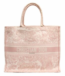 クリスチャンディオール トートバッグ DIOR BOOK TOTE バッグ ラージ トワル ドゥ ジュイ エンブロイダリー