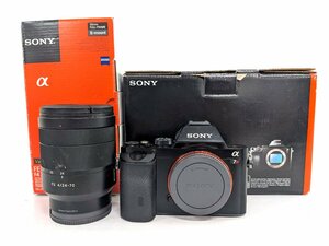 SONY ソニー α7R デジタル一眼 SEL2470Z FE 24-70mm F4 レンズセット 3640万画素 ※ジャンク《U8588