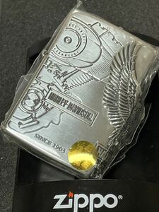 zippo ハーレーダビッドソン 立体メタル サイド イーグル 希少モデル 2012年製 HARLEY-DAVIDSON