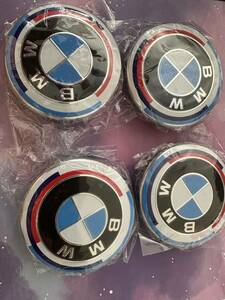 BMW 50周年 Mクラッシック ホイル センターキャップ 68mm 4個セット1台分 新型10ピン FRI