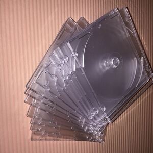 CD DVD用プラスチックケース 14個