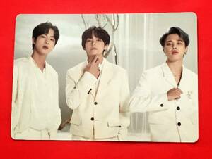 BTS 防弾少年団 MAP OF THE SOUL TOUR mos 公式 グッズ ミニフォトカード トレカ JIN ジン JIMIN ジミン V ブイ テヒョン テテ BTS ⑧ 即決