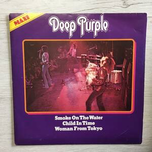 DEEP PURPLE SMOKE ON THE WATER UK盤　PROMO