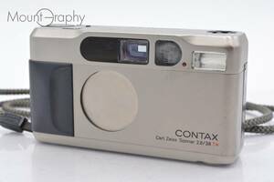 ★実用美品★ コンタックス CONTAX T2 38mm F2.8 ストラップ付属 #tk1870