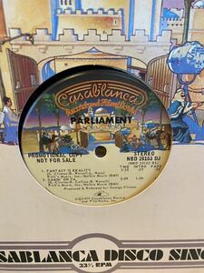 Parliament - Promotional 4-track Disco Sampler (Casablanca) 12, Promo, US Original