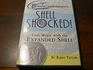 手品 マジック DVD SHELL SHOCKED! coin magic with the expanded shell/barry taylor