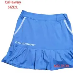【3139】キャロウェイ ゴルフウェア スカート レディース プリーツスカート