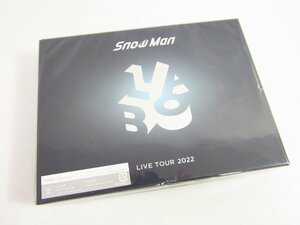 未使用 Snow Man スノーマン LIVE TOUR 2022 Blu-ray 3枚組 ▼V5512