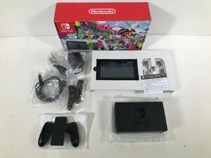 任天堂 Nintendo Switch ニンテンドースイッチ スプラトゥーン２セット 本体 HAC-001 欠品あり ユーズド