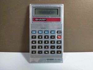 SHARP　シャープ　電卓　ELSI　MATE　EL-303　日本製　昭和レトロ　ジャンク (21_625_2)