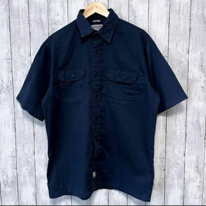 カーハート Carhartt 半袖シャツ ワークシャツ メンズ ワンポイント Lサイズ 3‐351