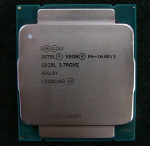 mo12 Intel Xeon E5-1630 v3 3.70GHz SR20L LGA2011-3 即決