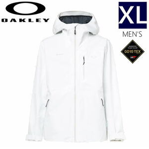 ● OAKLEY UNBOUND GORE-TEX SHELL JKT WHITE XLサイズ メンズ スノーボード スキー ジャケット 23-24 日本正規品