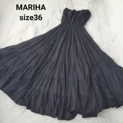 未使用品 MARIHA 草原の夢のドレス ワンピース ティアード　size36