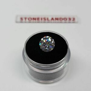 ラボ ダイヤモンド 3ct ラウンドカット 宝石 鉱石 希少 輝き 高品質 品質保証 宝石シリーズ ラウンド形状 モアッサナイト C703