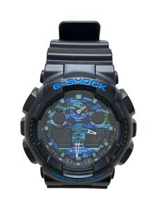 CASIO◆クォーツ腕時計・G-SHOCK/デジアナ/BLK