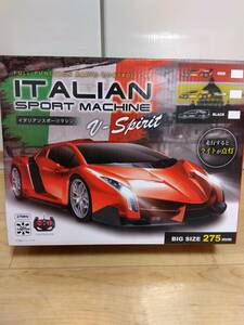 RC　イタリアンスポーツマシン　v-spirit　黒　ラジコン　Vスピリット　プライズ　新品・未開封