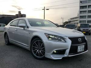 ※九州・福岡発※レクサスLS460*Fスポーツ*車検7年7月*純正ナビ*DTV*Bカメラ*Bluetooth*ETC*本革シート*BSM*Pトランク*TRDマフラー*純正AW*