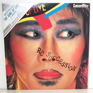 LD*RCサクセション*THE KING OF LIVE ザキングオブライヴ.1983年武道館ライブ*帯.ライナー付*中古レーザーディスク*忌野清志郎.仲井戸麗市