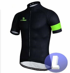 x-tiger サイクリングウェア 半袖 Lサイズ 自転車 ウェア サイクルジャージ 吸汗速乾防寒 新品 インポート品【n600-19】