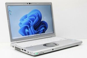 1円スタート ノートパソコン Windows11 Panasonic レッツノート CF-SV7 メモリ8GB 第8世代 Core i5 SSD256GB Windows10 12.1 カメラ