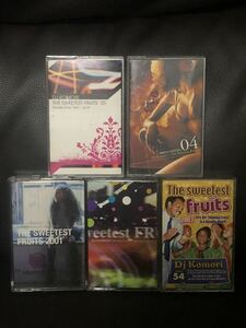 CD付 MIXTAPE DJ KOMORI SWEETEST FRUITS MANTHLY 5本セットR&B★KAORI MURO DADDYKAY DDT TROPICANA