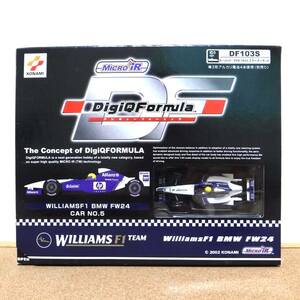 【KONAMI】2002 DigiQ Formula WILLIAMS F1 BMW FW24 (DF103S)