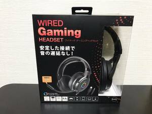 ★ 新品未使用 WIRED Gaming HeadSet ゲーミングヘッドセット ヘッドフォン/チャット