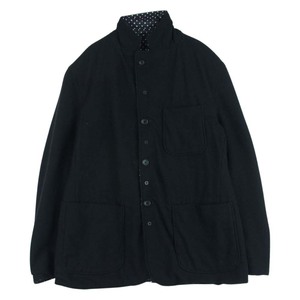 Engineered Garments エンジニアードガーメンツ USA製 ドット ウール リバーシブル ジャケット ブラック系 ホワイト系【中古】